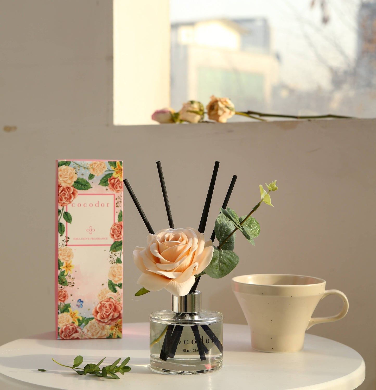 Cocodor Rose Diffuser 120ml (4,0oz) Άρωμα Τριαντάφυλλο
