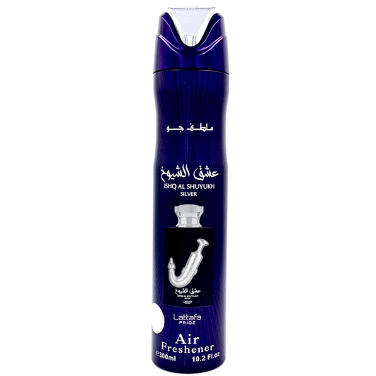 Αρωματικό χώρου Ishq Al Shuyukh Silver - LATTAFA PRIDE 300 ml
