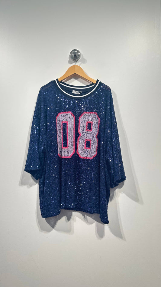 T-shirt plus size με πούλιες