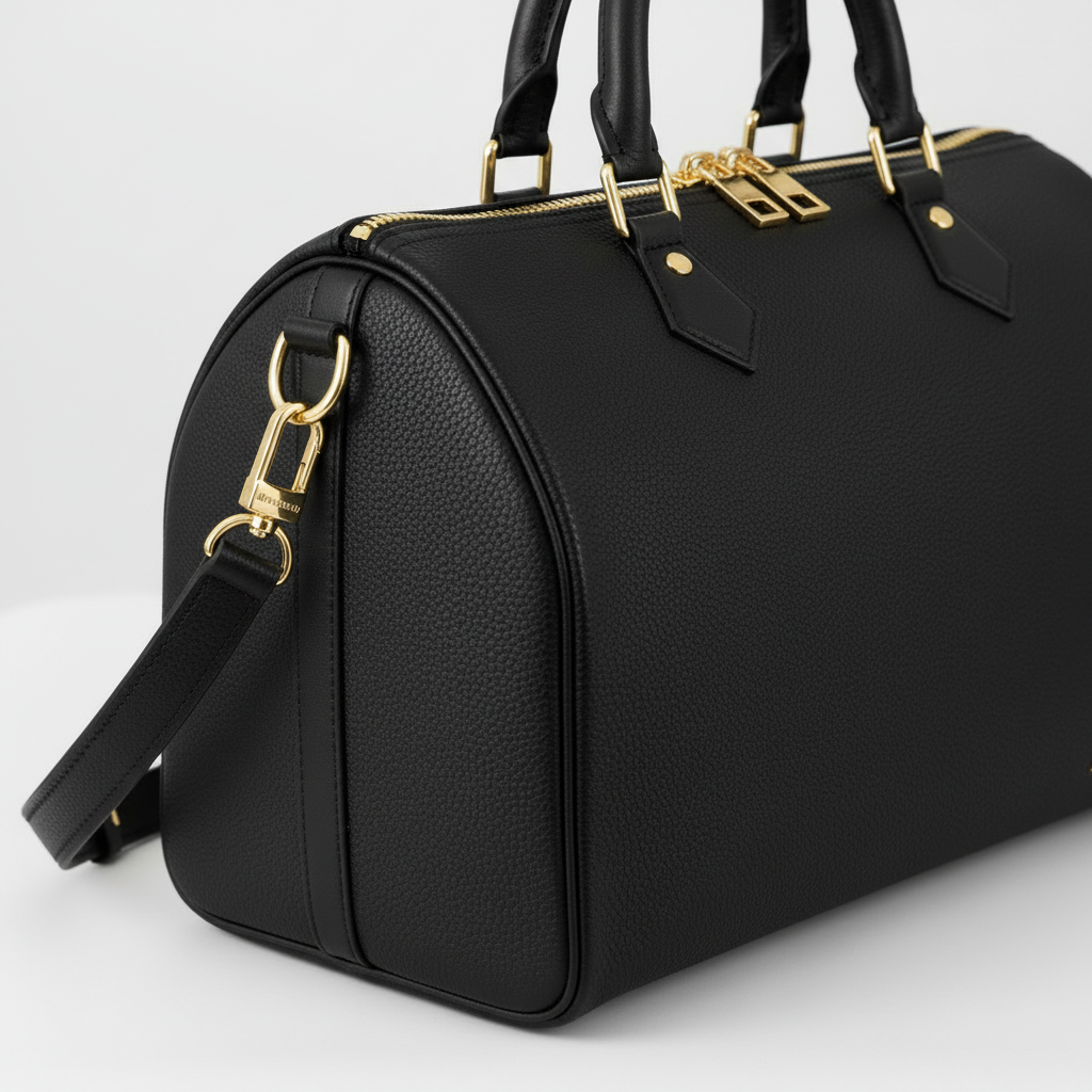 MADINBO BAG - MADE IN ITALY - WITH LEOPARD PRINT: 35 cm x 26 cm