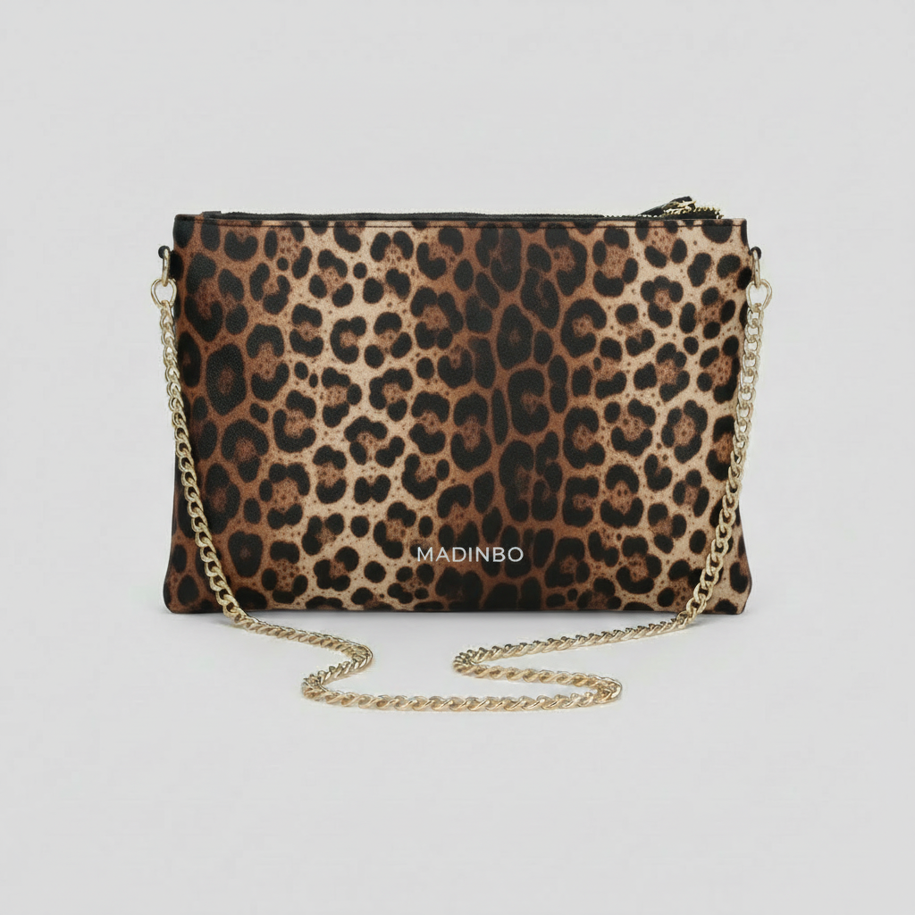 ELISAVBAG by MADINBO - Made in ITALY - LEOPARD