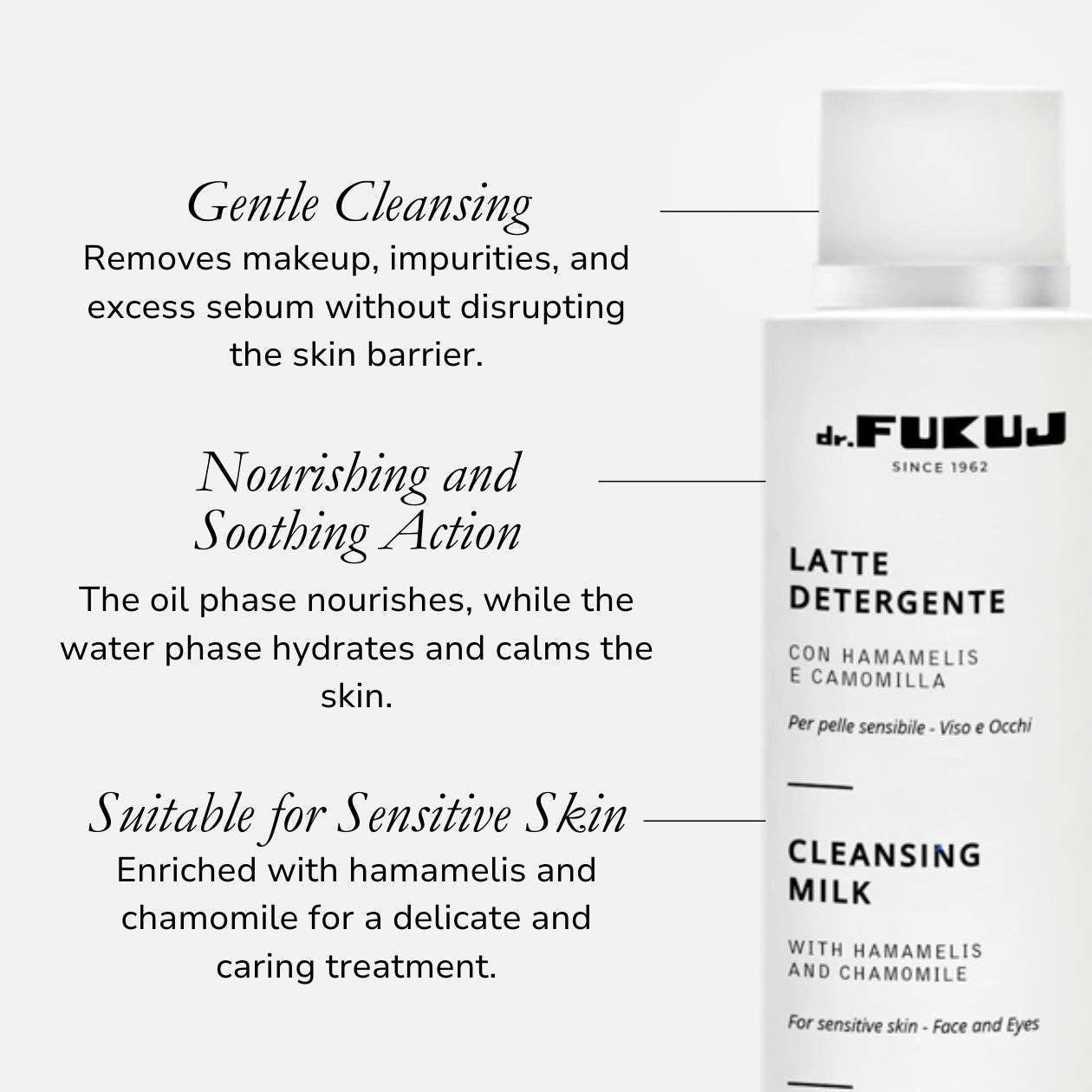 Cleansing Milk: 250 ml
