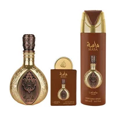 Σετ δώρου Masa 3τμχ - LATTAFA P 100ml + 200ml + 20ml