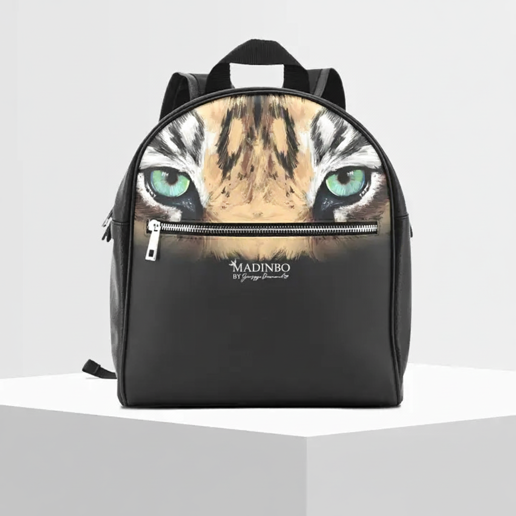 Madinbo Backpack - Backpack - Made in Italy - Tiger's eyes