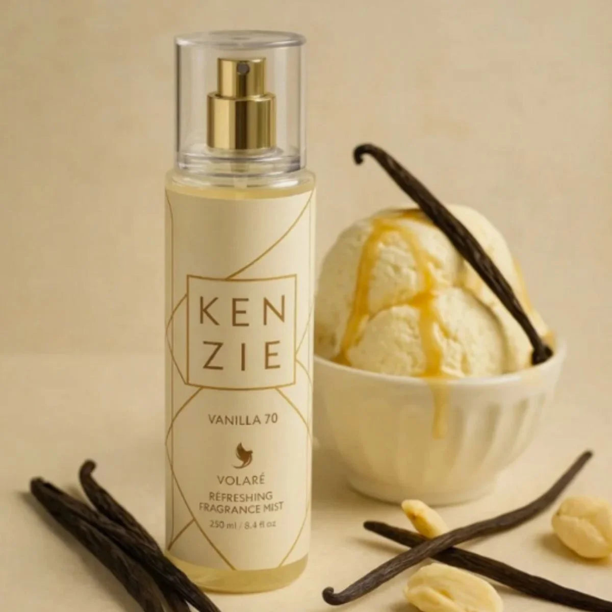 Kenzie – Vanilla 70 250ML Eau de Parfum Mist