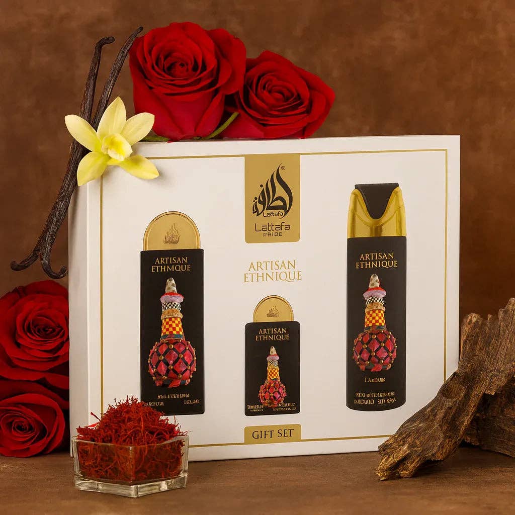 Σετ δώρου Ethnic Artisan 3τμχ LATTAFA P 100ml + 200ml + 20ml